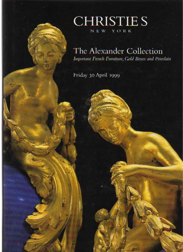 Christies 1999 Alexander Collection French Furniture, Gold Boxes