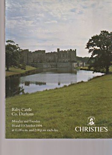 Christies 1994 Raby Castle Co. Durham