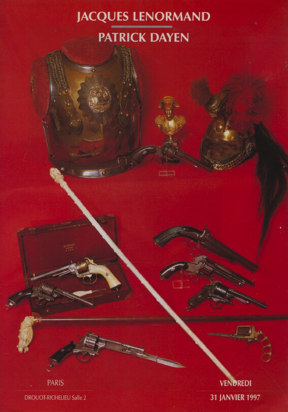 Lenormand & Dayen Jan 1997 Canes, Antique Arms, Militaria, Revolvers, Figurines