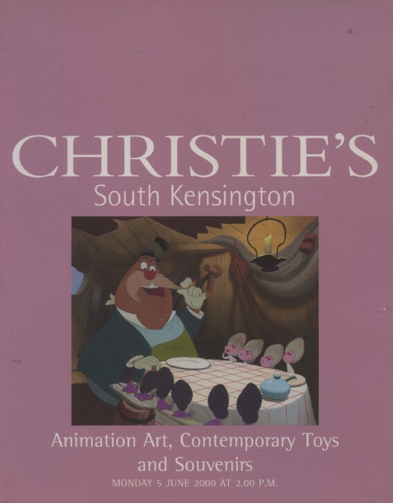 Christies June 2000 Animation Art, Contemporary Toys and Souvenirs