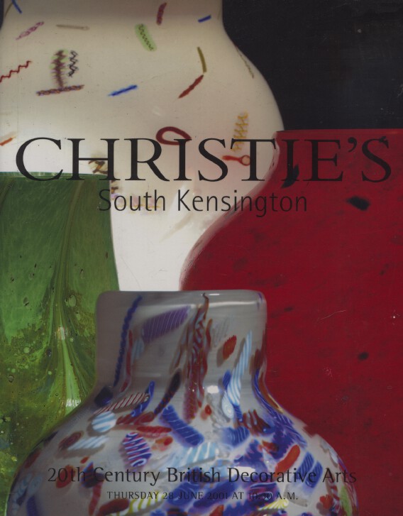 Christies June 2001 20th Century British Decorative Arts