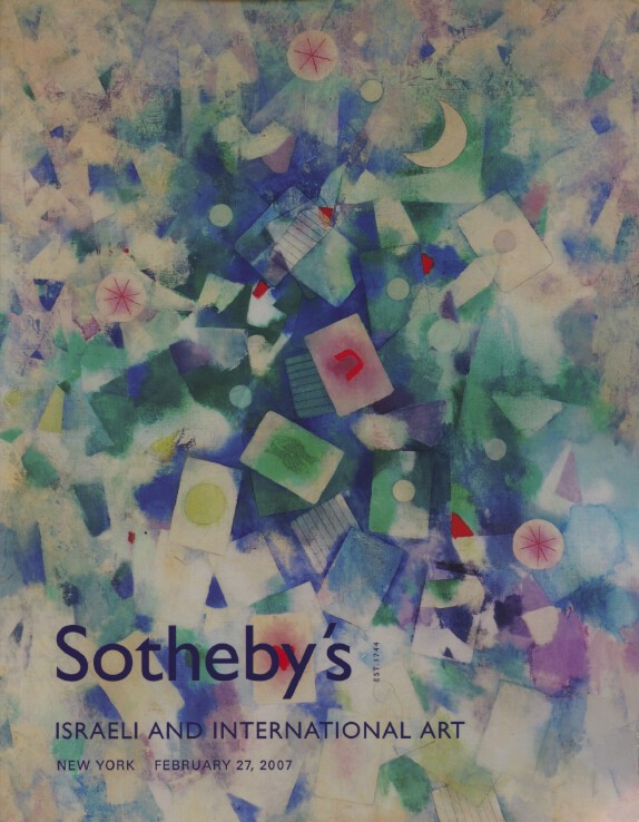 Sothebys February 2007 Israeli and International Art