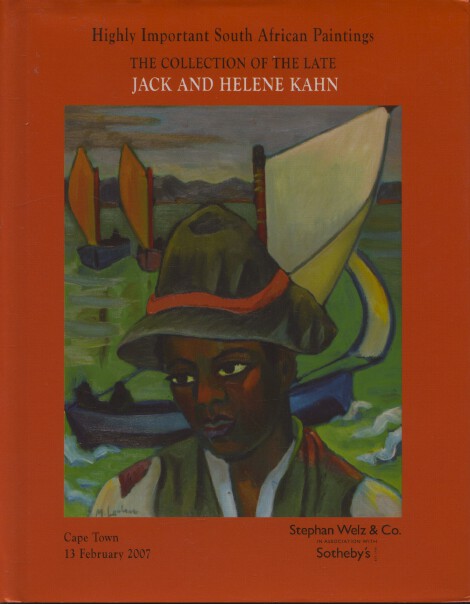 Sothebys Feb 2007 Kahn Collection of Highly Important South African Paintings HB