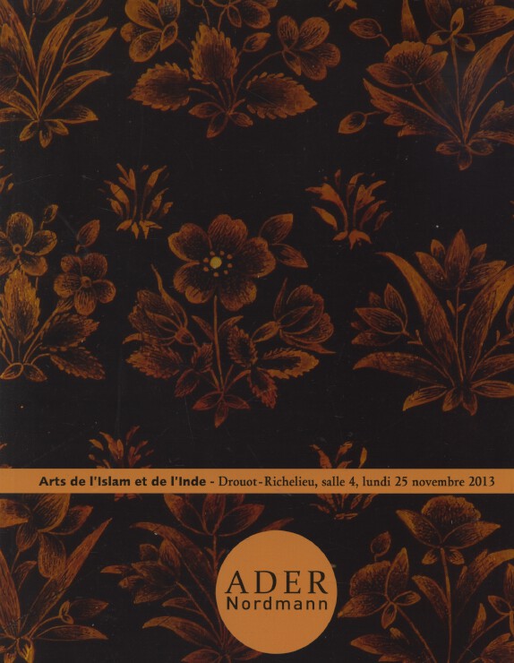Ader Nordmann November 2013 Islamic and Indian Art