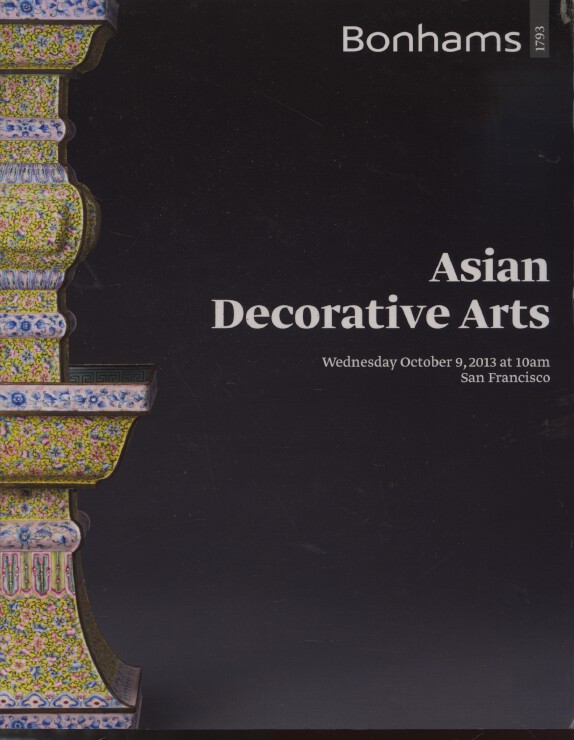 Bonhams October 2013 Asian Decorative Arts