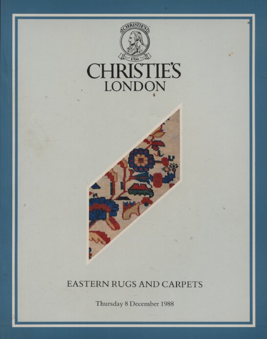 Christies December 1988 Fine Eastern Rugs & Carpets (Digital Only)