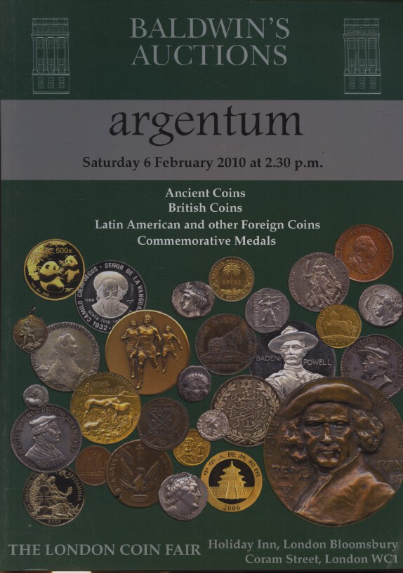 Baldwins Feb 2010 Ancient, British, Latin American & Foreign Coins, Medals