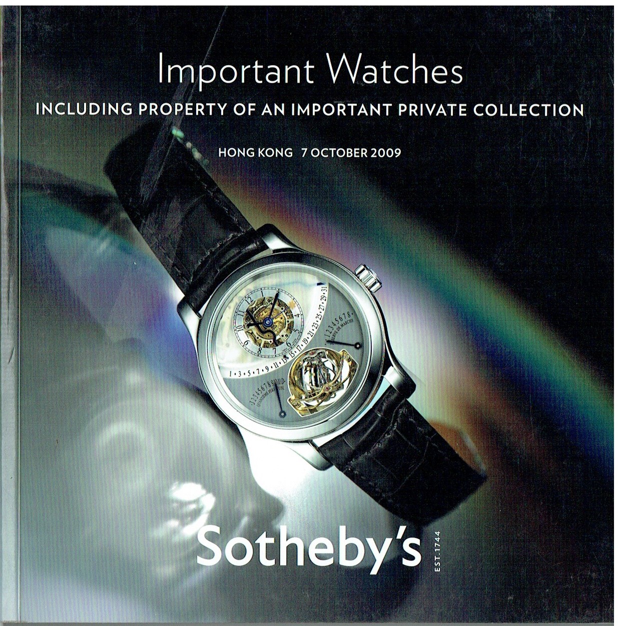 Sothebys October 2009 Important Watches