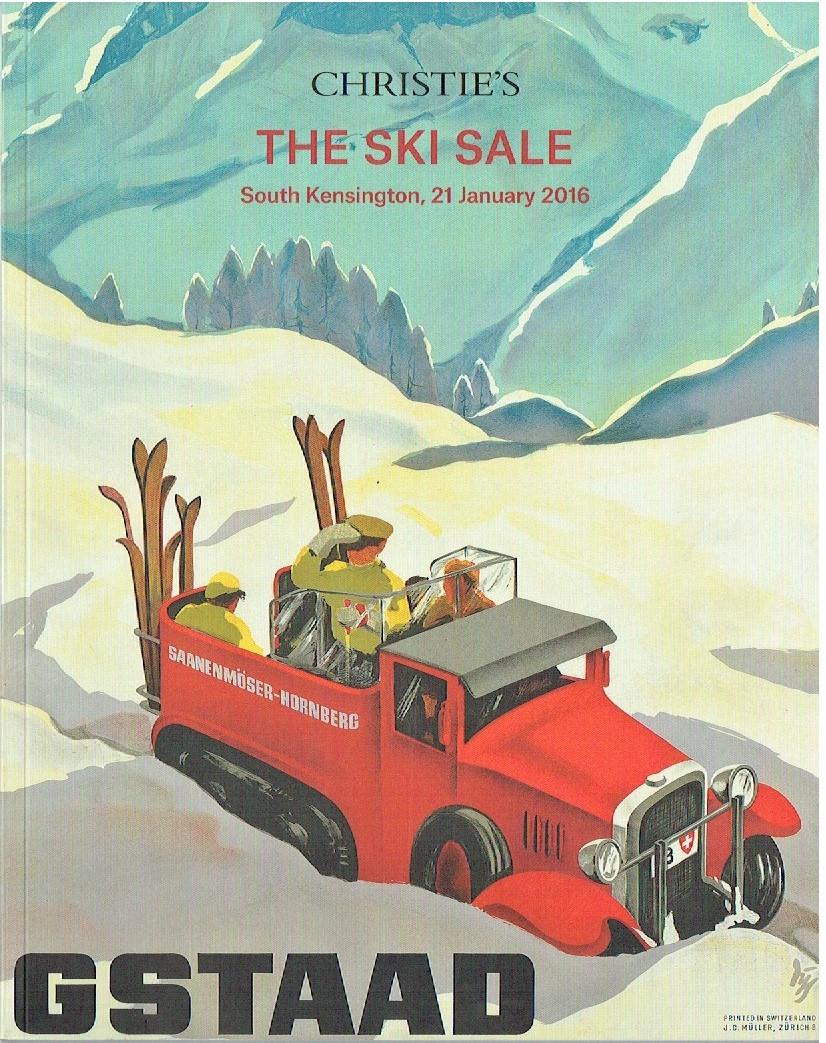 Christies January 2016 The Ski Sale