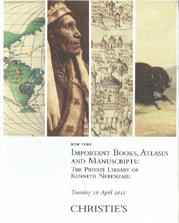 Christies April 2012 Important Books, Atlases & Manuscripts - Kenneth Nebenzahl