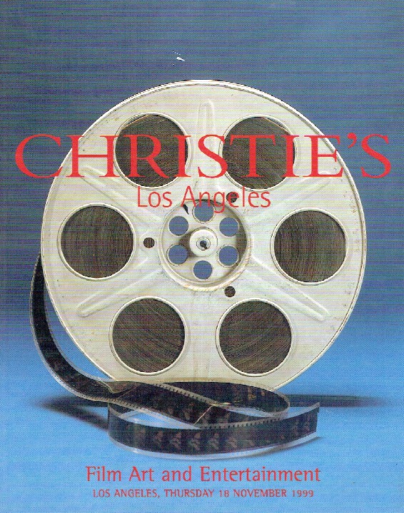 Christies November 1999 Film Art & Entertainment