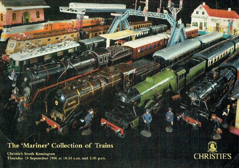 Christies September 1996 The 'Mariner' Collection of Trains