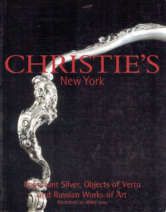 Christies April 2000 Important Silver, Objects of Vertu & Russian Works of Art