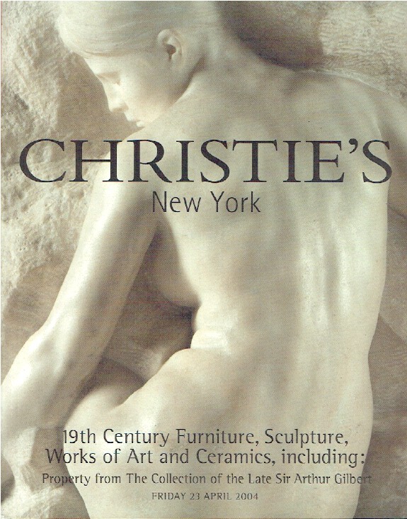 Christies April 2004 19th C Furniture, Sculpture WoA - Arthur Gilbert Collection