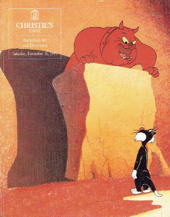 Christies December 1995 Animation Art and Disneyana - Boston Museum of Art