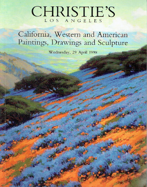 Christies April 1998 California, Western, American Paintings & Sculpture - Click Image to Close