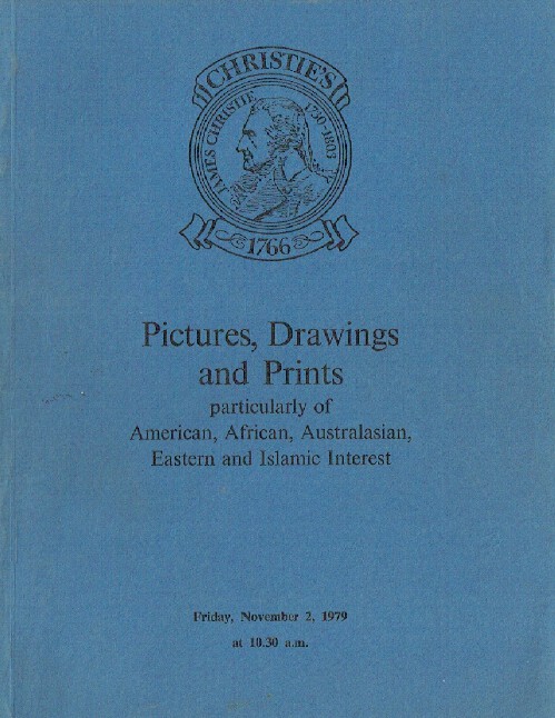Christies November 1979 Pictures & Prints American, African, Australasian