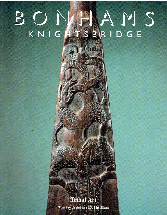 Bonhams June 1994 Tribal Art