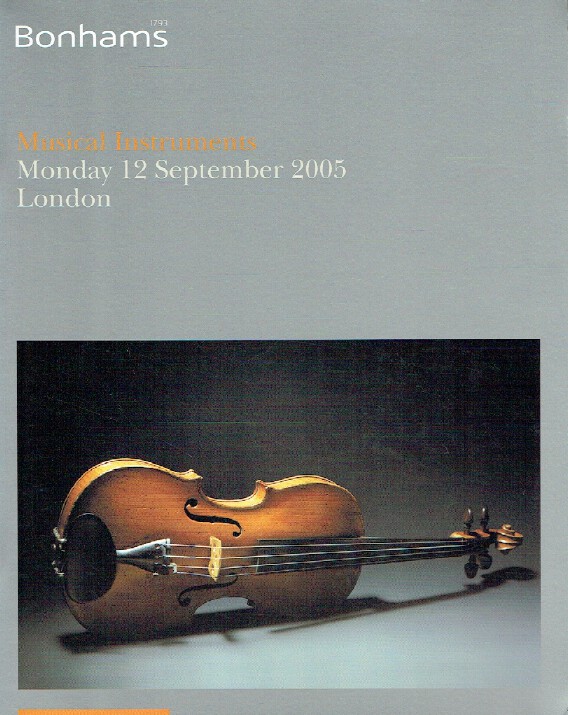 Bonhams September 2005 Musical Instruments