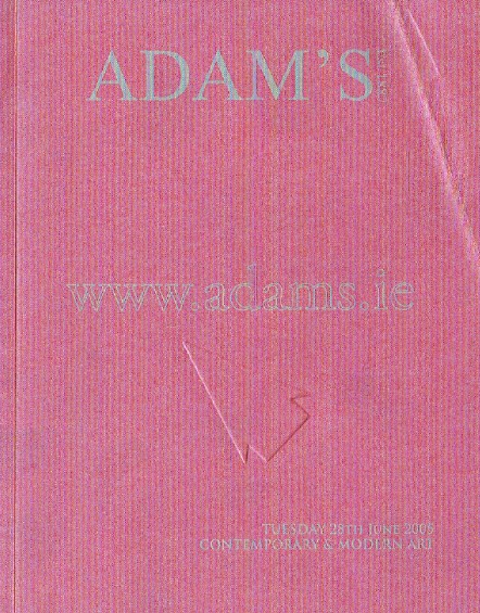 Adams June 2005 Contemporary & Modern Art