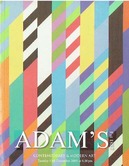 Adams December 2005 Contemporary & Modern Art