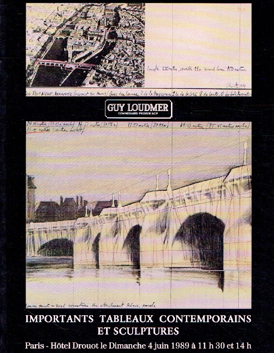 Guy Loudmer June 1989 Important Contemporary Paintings (Digital only)
