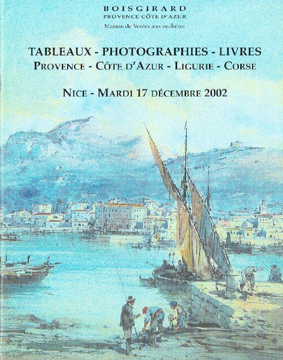 Boisgirard December 2002 18th, 19th & 20th C Paintings, Photographs & Books