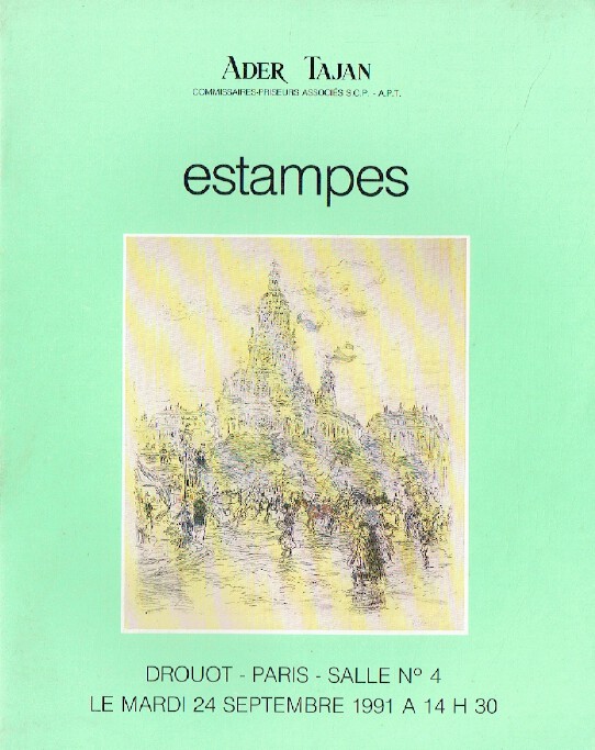 Ader Tajan September 1991 Prints