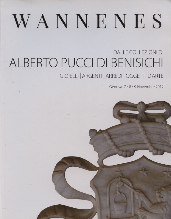 Wannenes 2012 Alberto Pucci di Benischi Collection