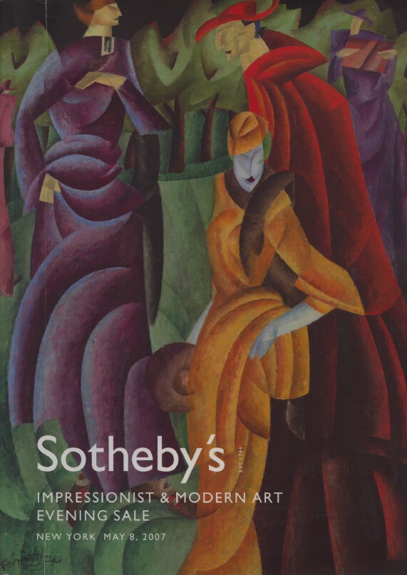 Sothebys May 2007 Impressionist & Modern Art - Evening Sale (Digital only)
