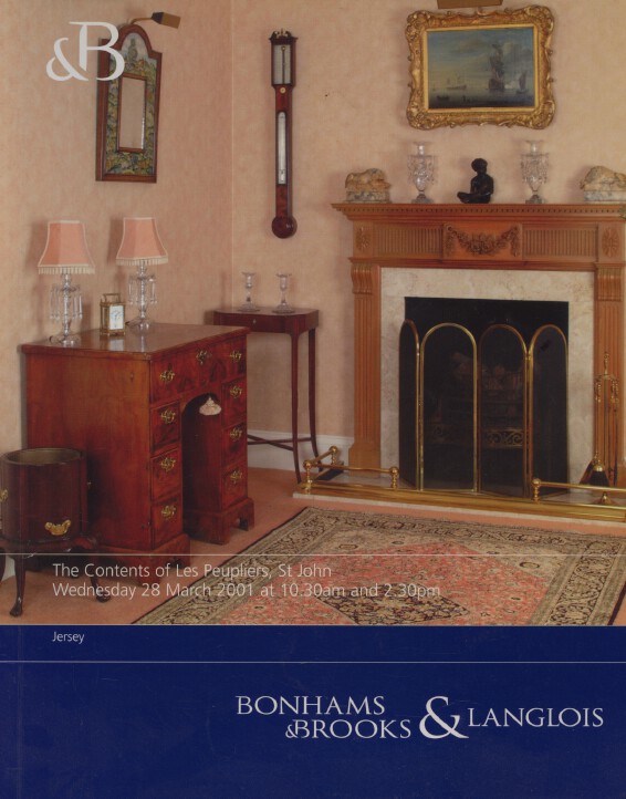 Bonhams & Brooks 2001 Contents of Les Peupliers, St John