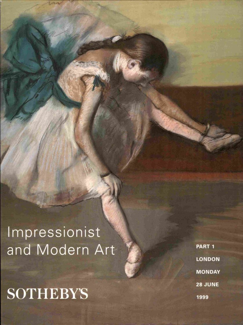 Sothebys June 1999 Impressionist & Modern Art Part I (Digital Only)