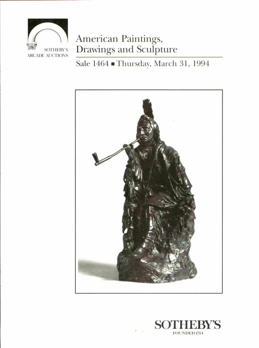 Sothebys March 1994 American Paintings Drawings & Sculpture (Digital Only)
