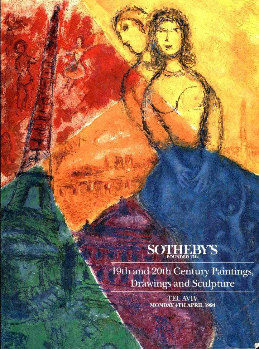 Sothebys April 1994 19th & 20th C. Paintings, Drawings Sculpture (Digital Only)