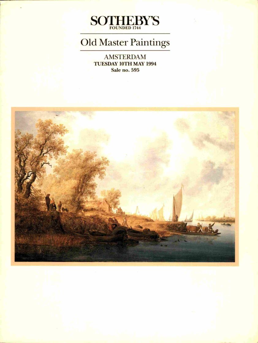 Sothebys May 1994 Old Master Paintings (Digital Only)
