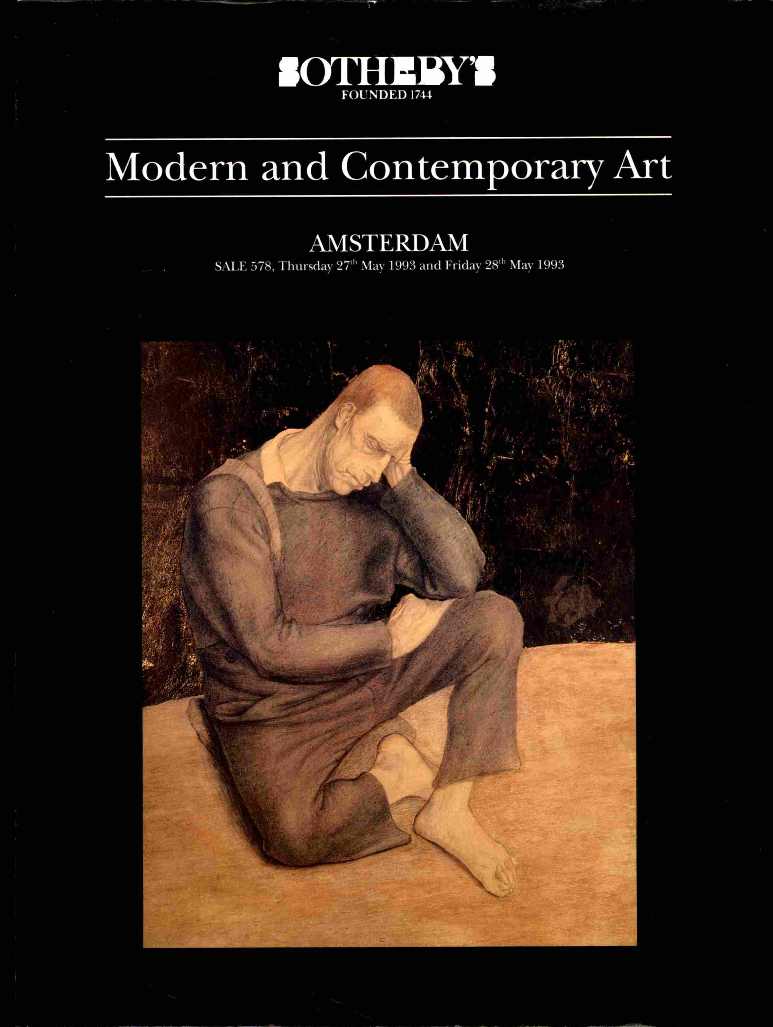 Sothebys May 1993 Fine Modern & Contemporary Art