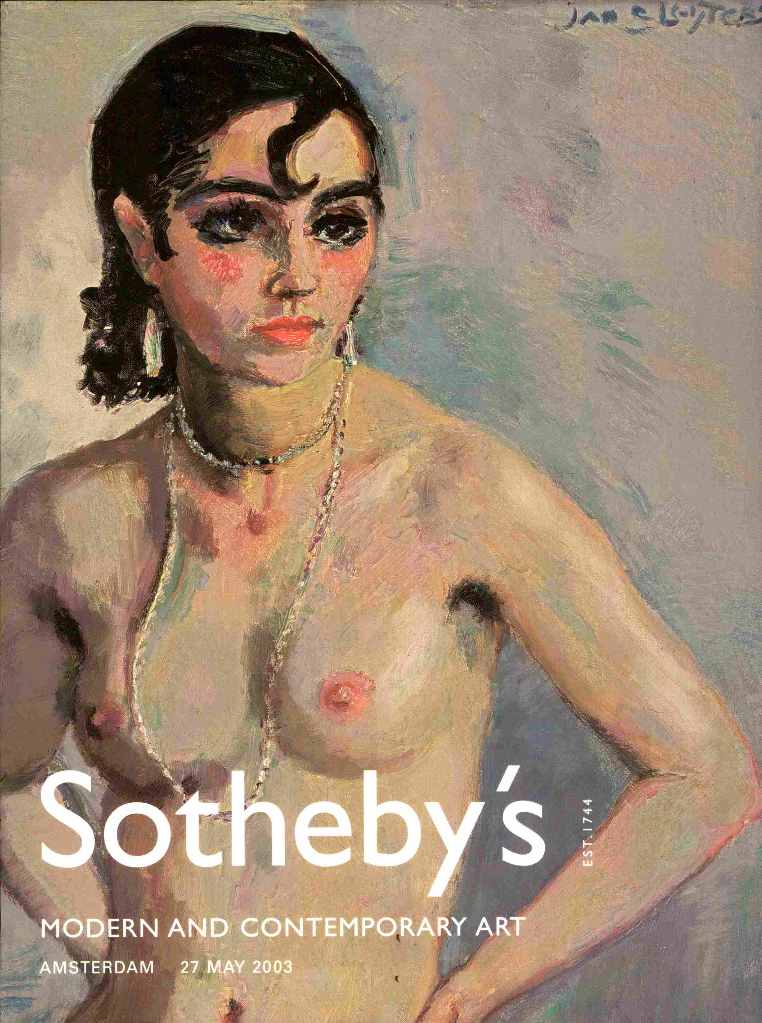 Sothebys May 2003 Modern & Contemporary Art (Digital Only)