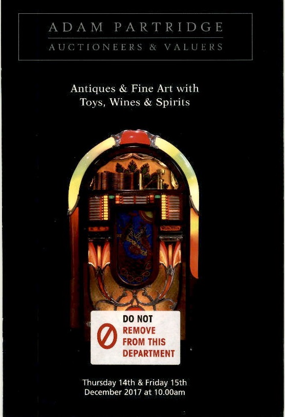 Adam Partridge December 2017 Antiques & Fine Art, etc. (Digital only)