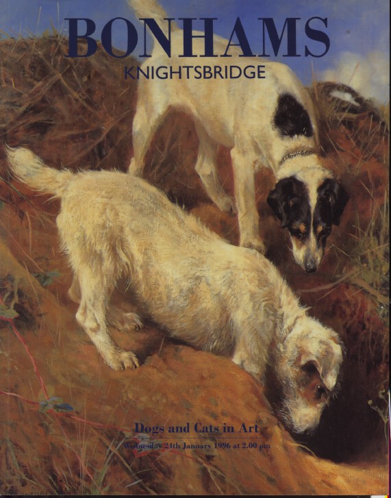 Bonhams January 1996 Dogs & Cats in Art (Digital Only)