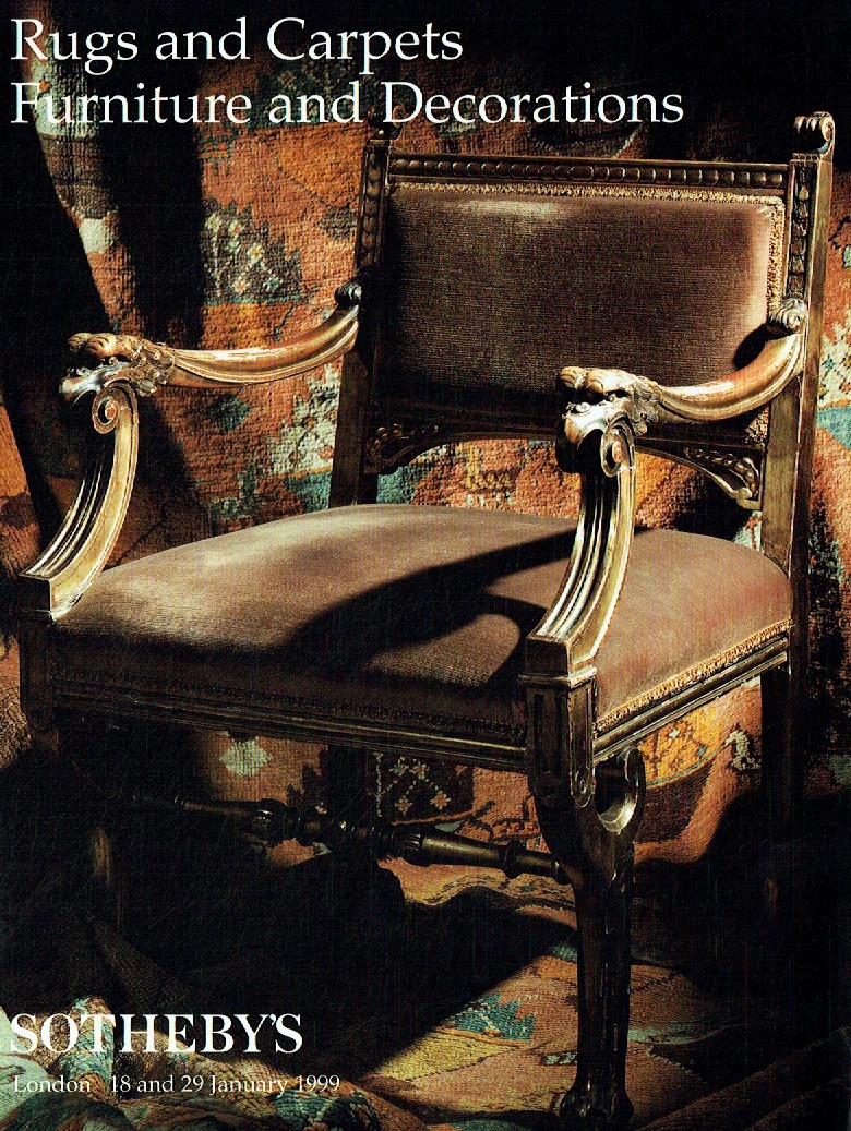 Sothebys & 19th January 1999 Rugs & Carpets, Furniture and Decora (Digital Only)