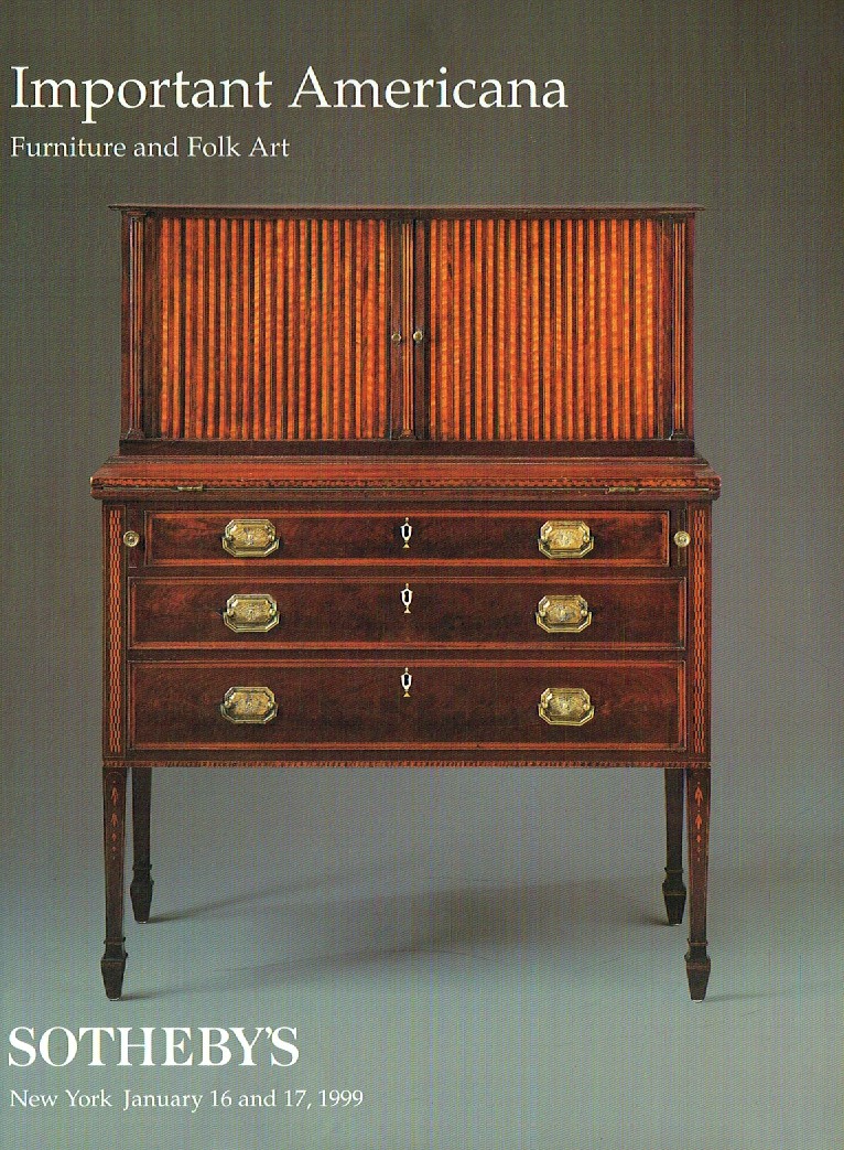 Sothebys January 1999 Important Americana (Digital Only)