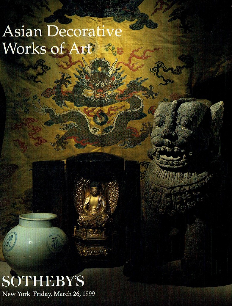 Sothebys March 1999 Asian Decorative Works of Art (Digitial Only)
