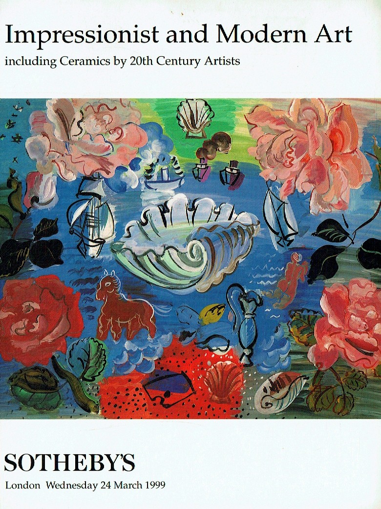 Sothebys March 1999 Impressionist and Modern Art including Cerami (Digital Only)