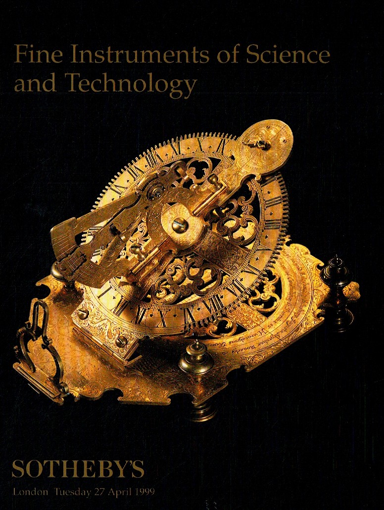 Sothebys April 1999 Fine Instruments of Science & Technology (Digital Only)