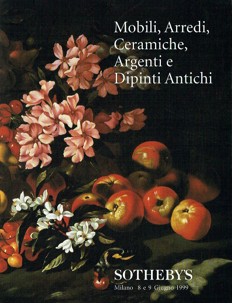 Sothebys June 1999 Furniture, Ceramics, Silver and Old Mast (Digital Only