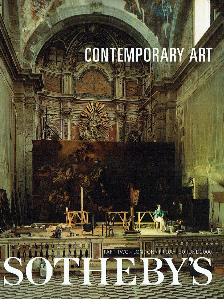Sothebys June 2000 Contemporary Art - Part Two (Digitial Only)