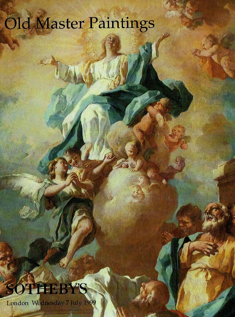 Sothebys July 1999 Old Master Paintings (Digital Only)