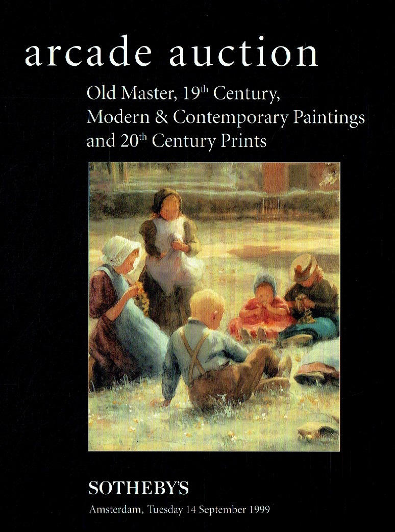 Sothebys September 1999 Old Master 19th Century, Modern & Contemp (Digital Only)