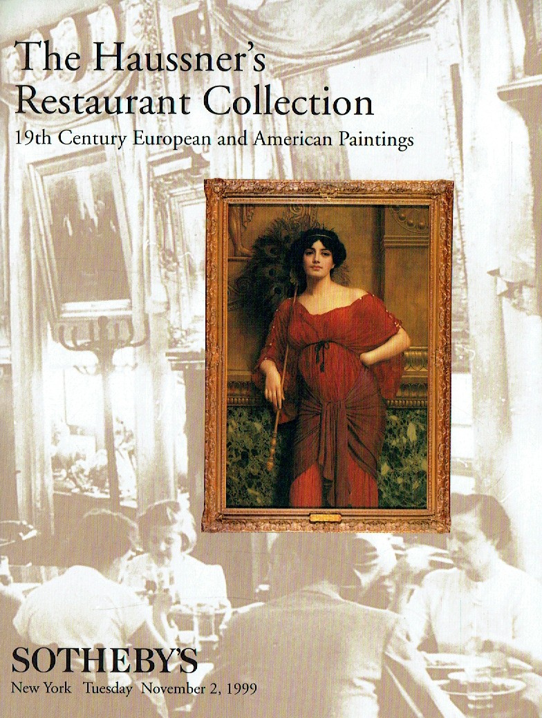 Sothebys November 1999 The Haussners Restaurant Collection 19th C (Digital Only)