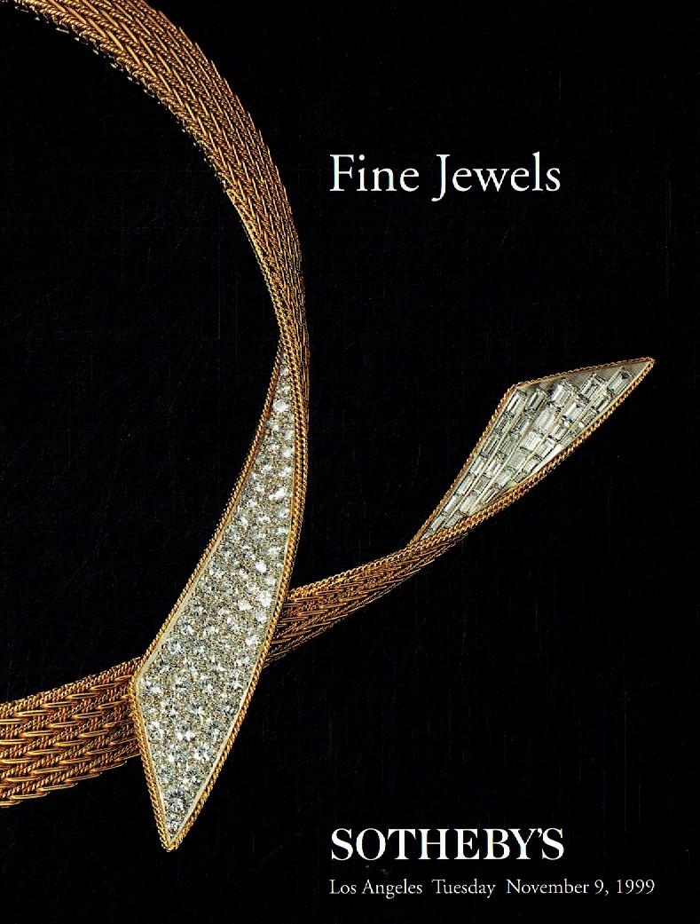 Sothebys November 1999 Fine Jewels (Digital Only)